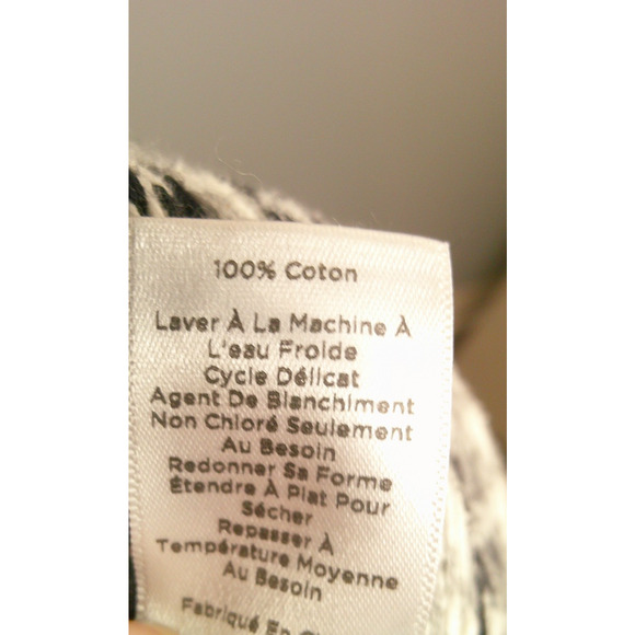 Talbots Blue Fair Isle Cable Knit Crew Neck Full Zip Sweater Women's 2X - Picture 6 of 6